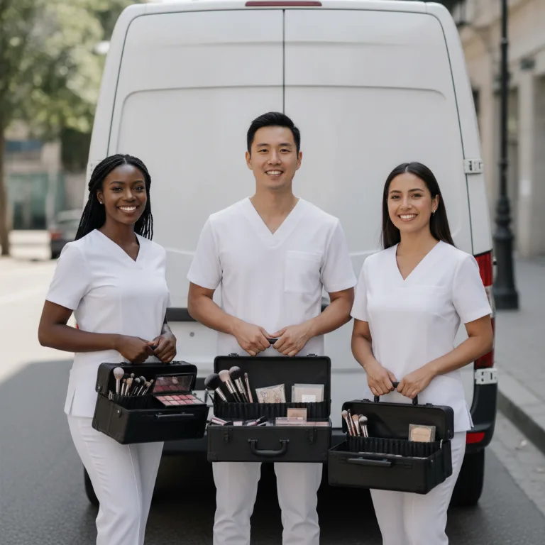Bridal Makeup team in Downtown Vancouver